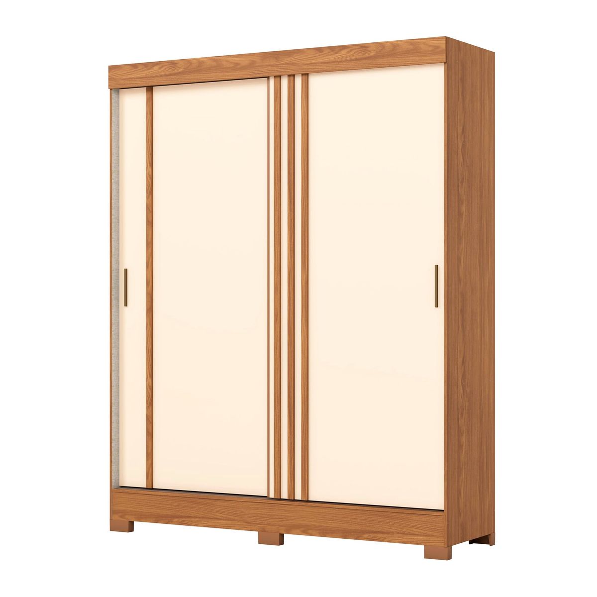 HOME MOBILI - Closet Alterna Off white-Gris 2P 2C