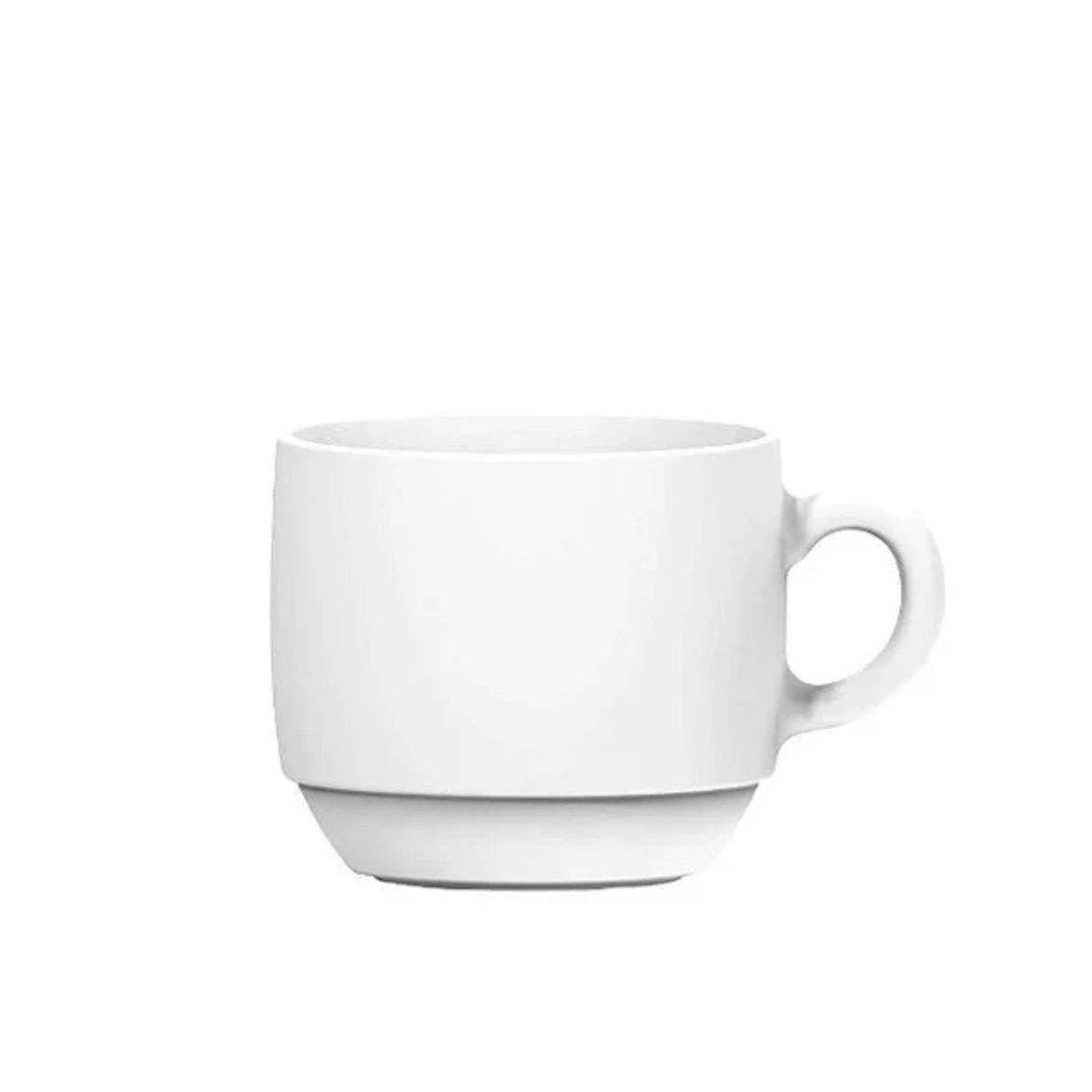 NADIR - Taza Café Opaline 90mL Cocina Nadir Vidrio Resistente Opalina
