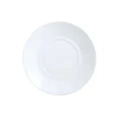 HALLEN - Plato Pan Coupe 17cm Porcelana Blanca Rose