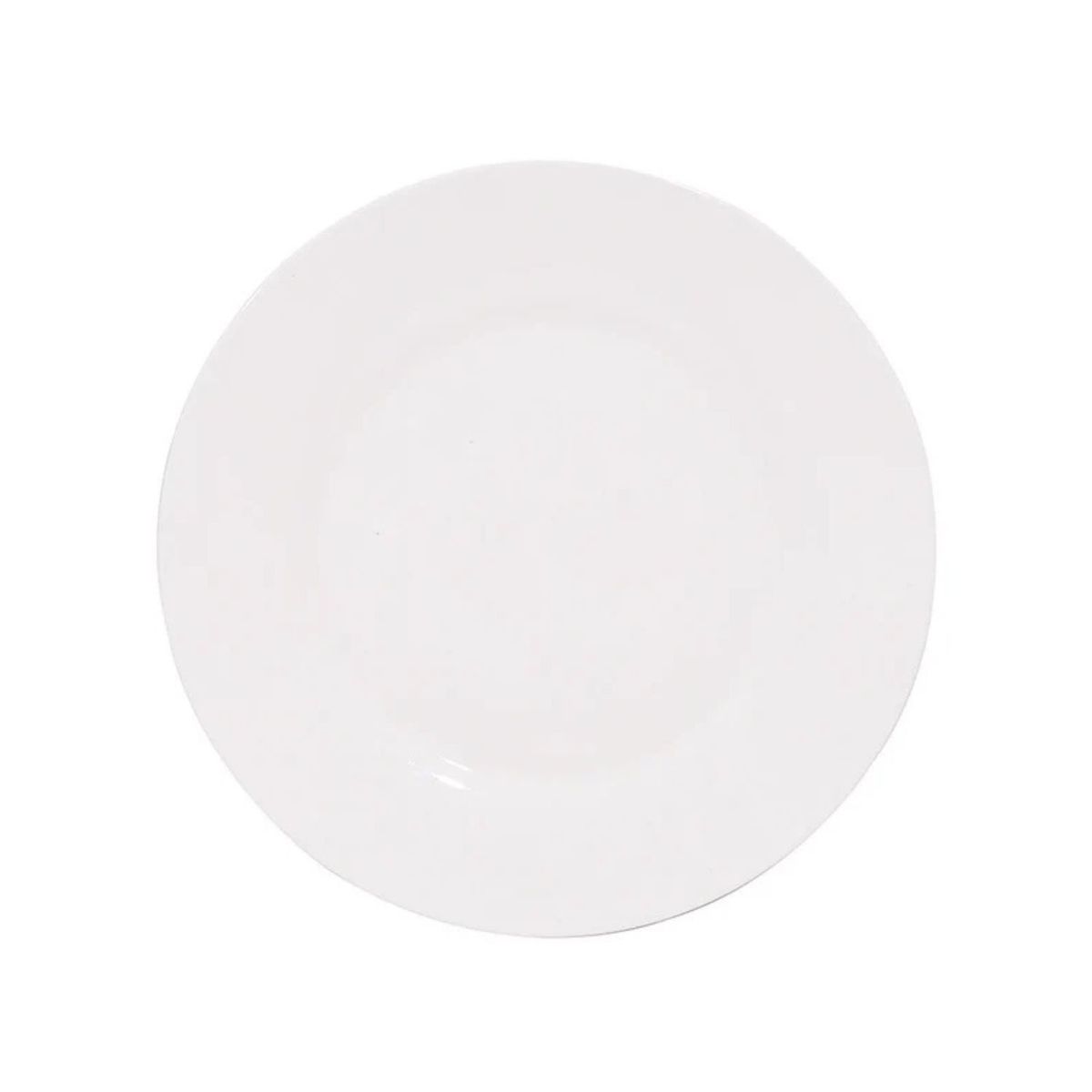 HALLEN - Plato Comida Coupe 25cm Porcelana Blanca Hallen