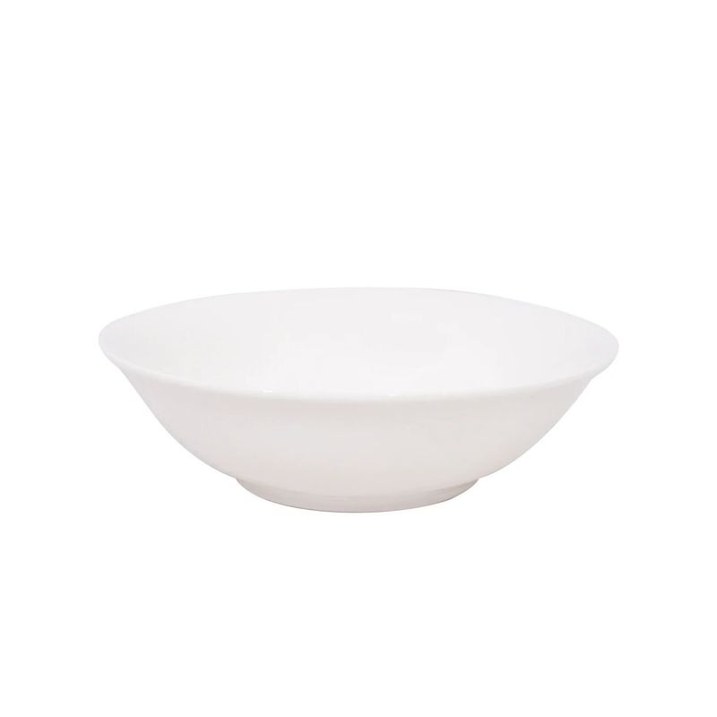 HALLEN - Plato Bowl Sopa De 20 cm Porcelana Blanca Hallen
