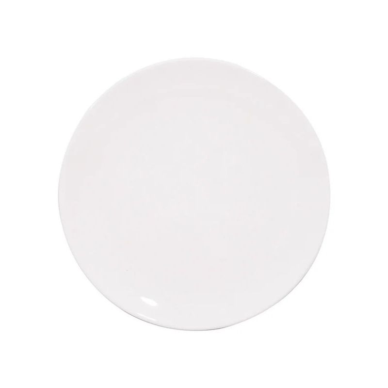 HALLEN - Plato Buffet Coupe 22.5 cm Porcelana Blanca Hallen