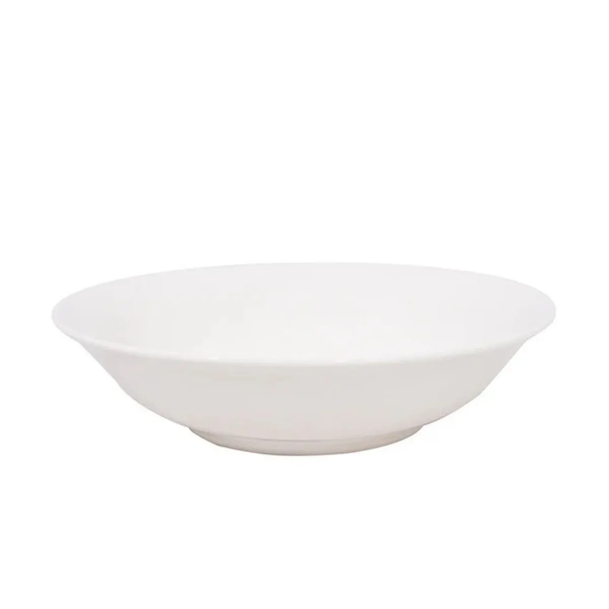 HALLEN - Ensaladera 25cm Porcelana Blanca Resistente Hallen
