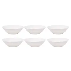 HALLEN - Ensaladera 25.5cm Porcelana Blanca Resistente