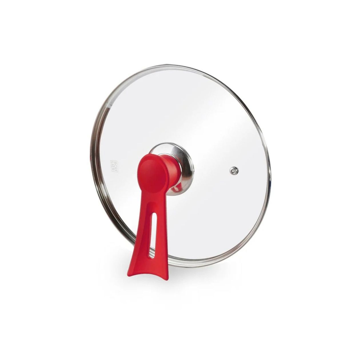 BOHLIER - Guisera 28cm De Aluminio Fundido Bohlier Roja Tapa De Vidrio