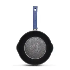 WENS - Sarten Inschef Profundo Mango Azul 24cm Antiadherente