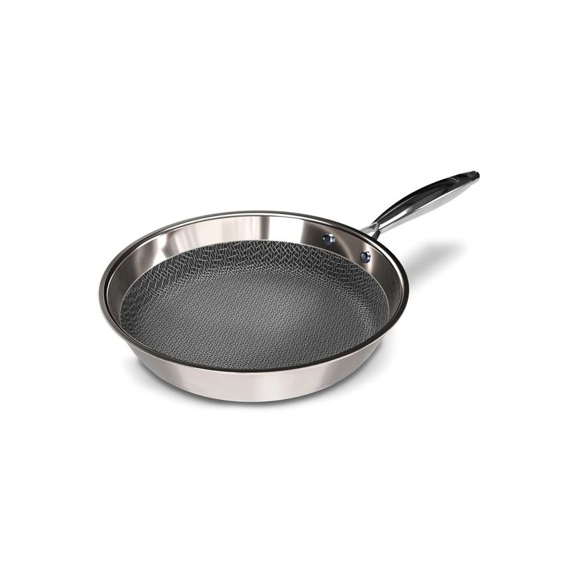WENS - Sarten Wens Honey Comb 28 cm Antiadherente Plateado con Mango