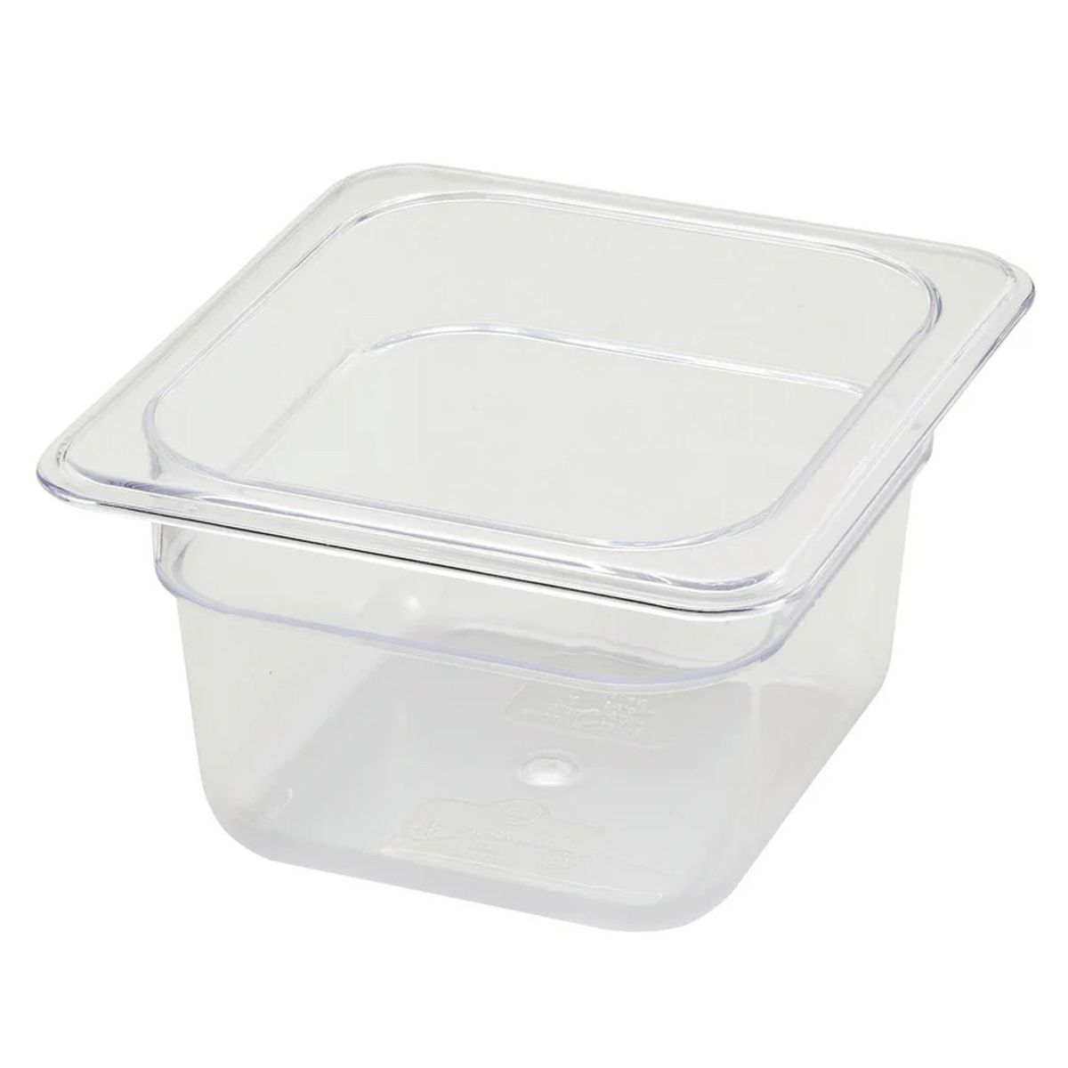 GENERICO - Recipiente GN policarbonato 1/6 x 10 cm