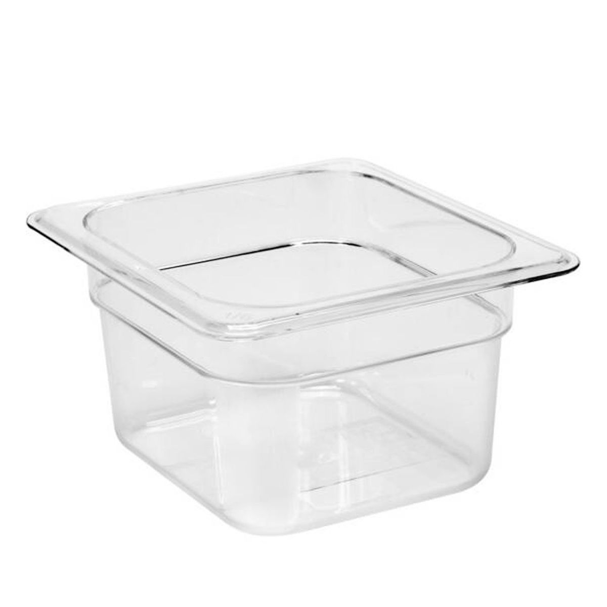 GENERICO - Recipiente GN policarbonato 1/6 x 10 cm