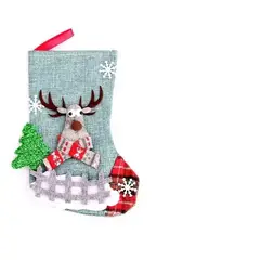 GENERICO - Bota Navideña De 23 X 15 Cm, Pack Decoracion Navideña