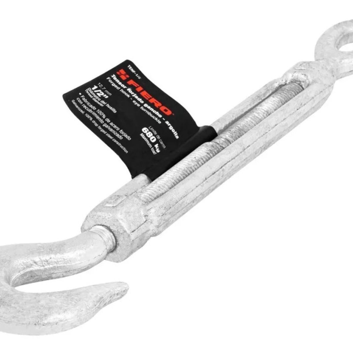 TRUPER - TENSOR GANCHO ARGOLLA 12 680KG FIERO