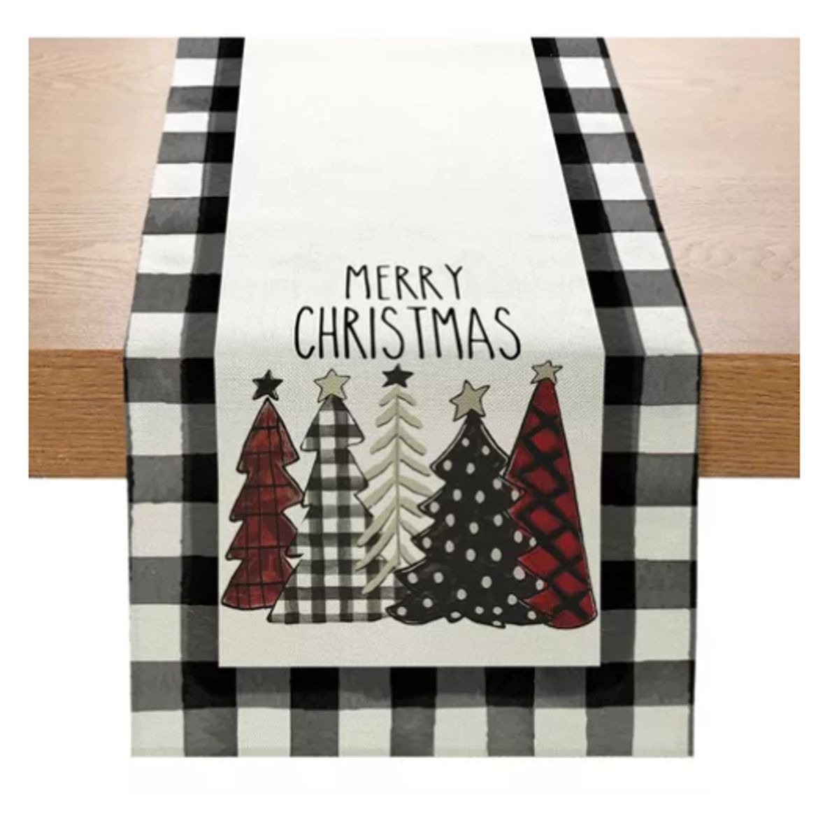 GENERICO - Camino De Mesa Navideño Decoración Navideña 183 X 33 Cm