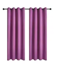 GENERICO - Cortinas Hogar Telas Brocato 2 Panos 140x220 Cm