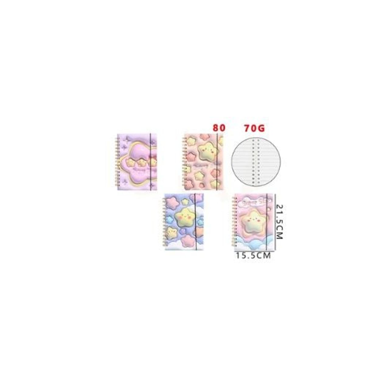 GENERICO - Libreta Super Star 80 Hojas