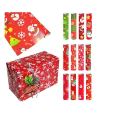 GENERICO - 10 Pliegos Papel De Regalo Modelo Navidad Navideño 100x70cm