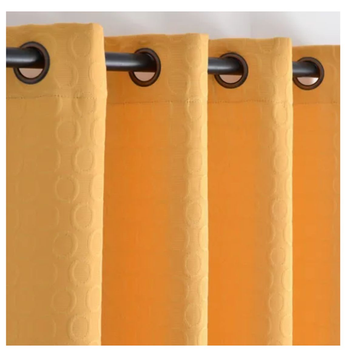 GENERICO - Cortinas Hogar Telas Brocato 2 Panos 140x220 Cm