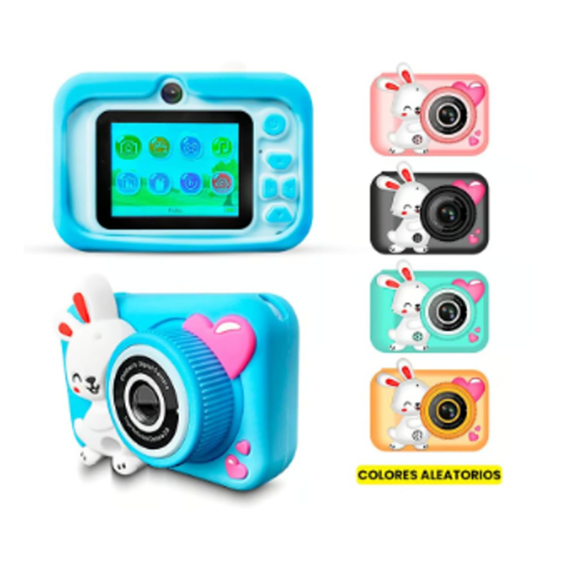 GENERICO - Cámara Digital Para Niños-NEGRA
