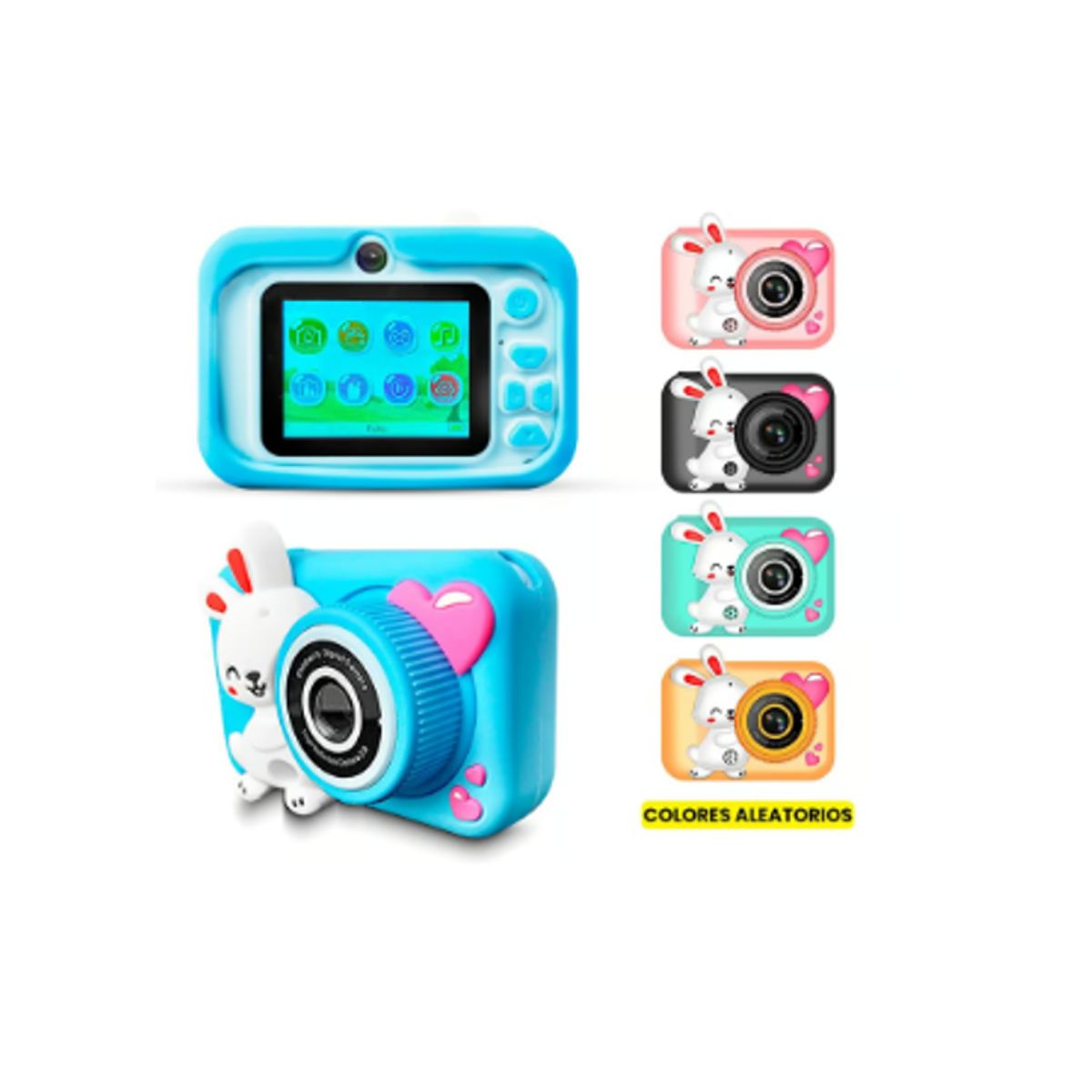 GENERICO - Cámara Digital Para Niños-NEGRA