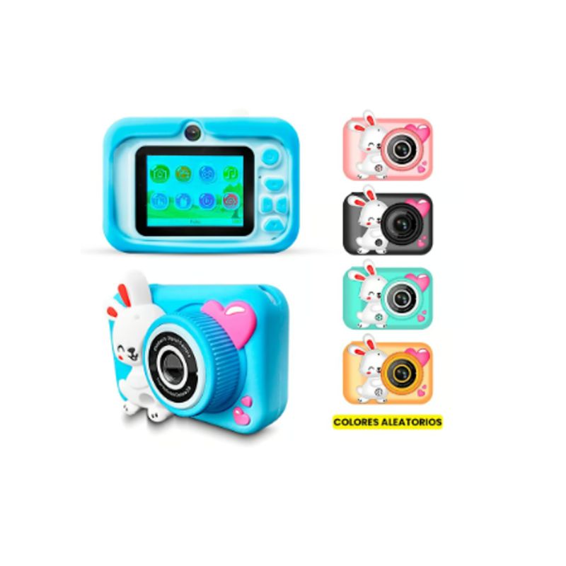 GENERICO - Cámara Digital Para Niños-NEGRA