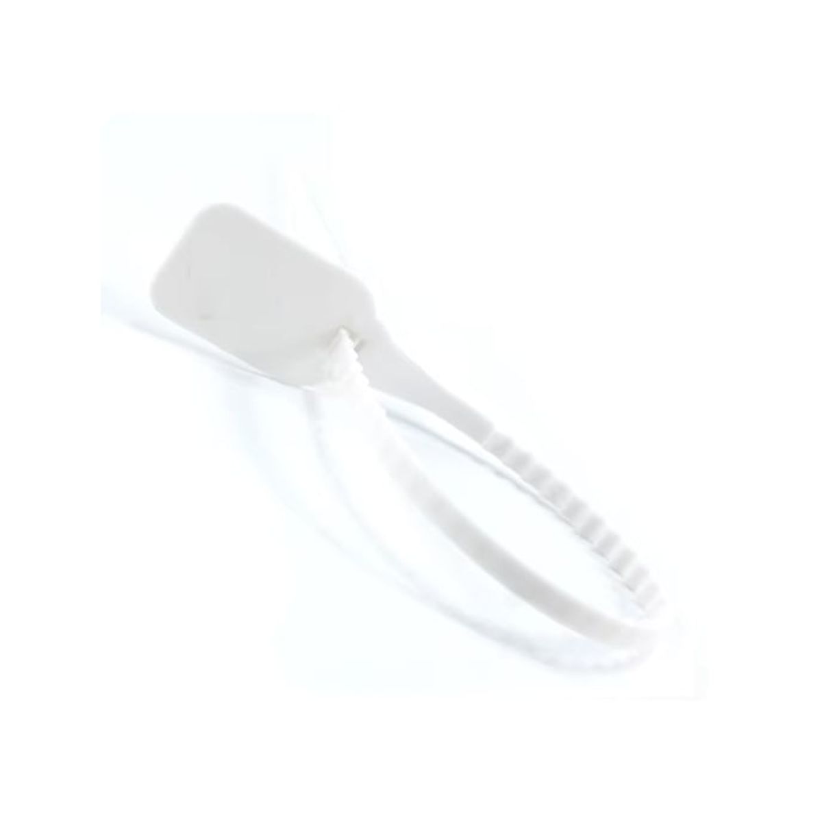 GENERICO - Sello de Seguridad Plástico Ajustable 250mm 100un Blanco