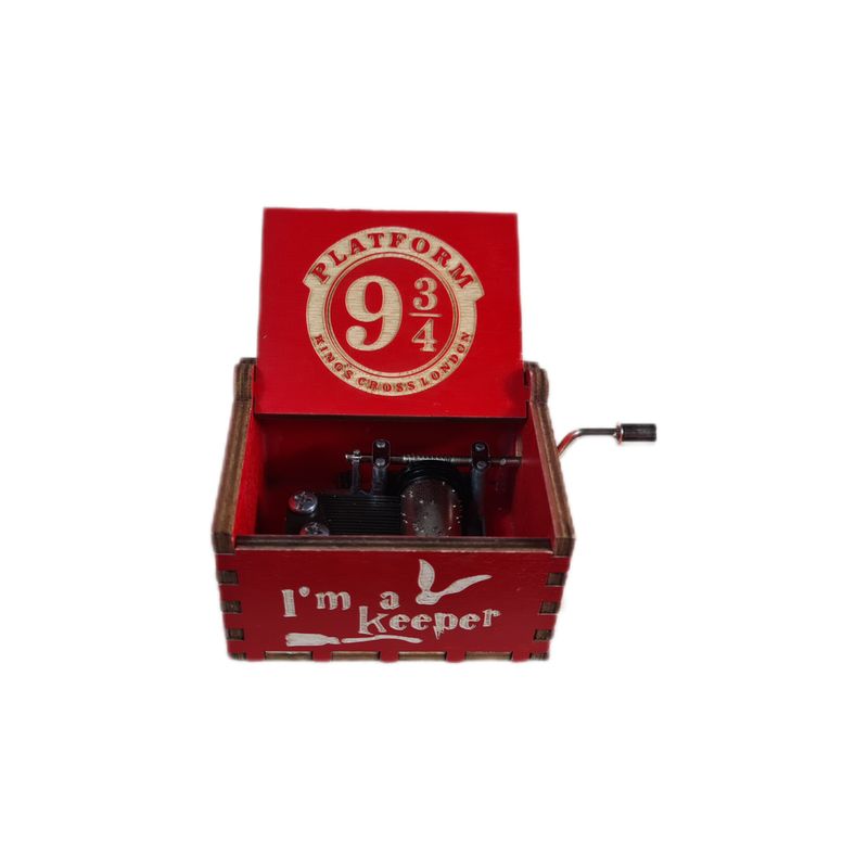 GENERICO - Caja Musical Red Harry Potter - Melodía Mágica