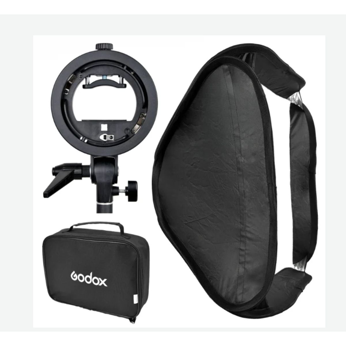 GENERICO - SOFTBOX GODOX 40X40CM + ADAPTADOR BOWENS