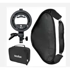 GENERICO - SOFTBOX GODOX 40X40CM + ADAPTADOR BOWENS