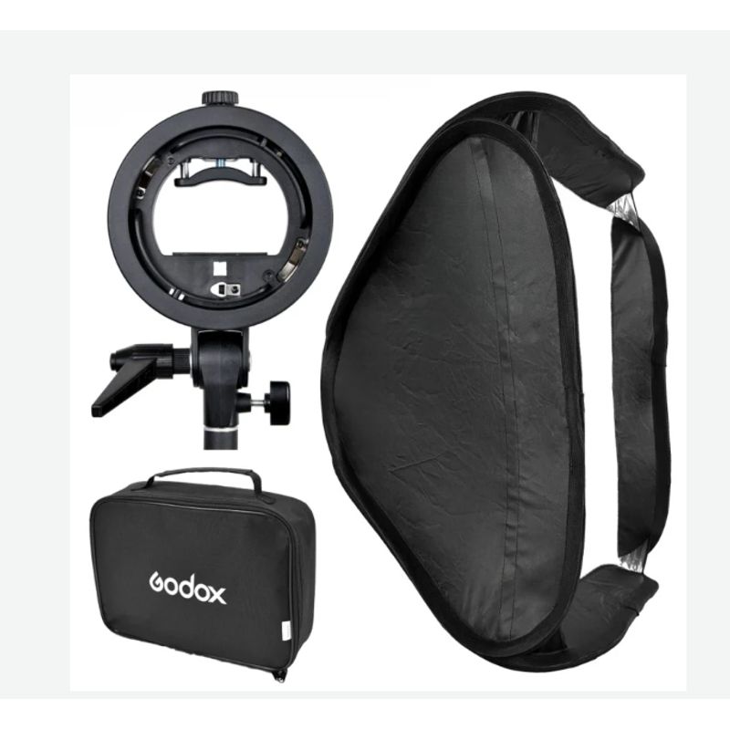 GODOX - SOFTBOX GODOX 60X60CM + ADAPTADOR BOWENS