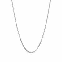 Cadena Grumet 50cm Plata Fina Hipoalergenica 925 Hombre