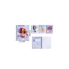 GENERICO - Cuaderno Universitario Sirena 100 Hojas 7 7 Mm