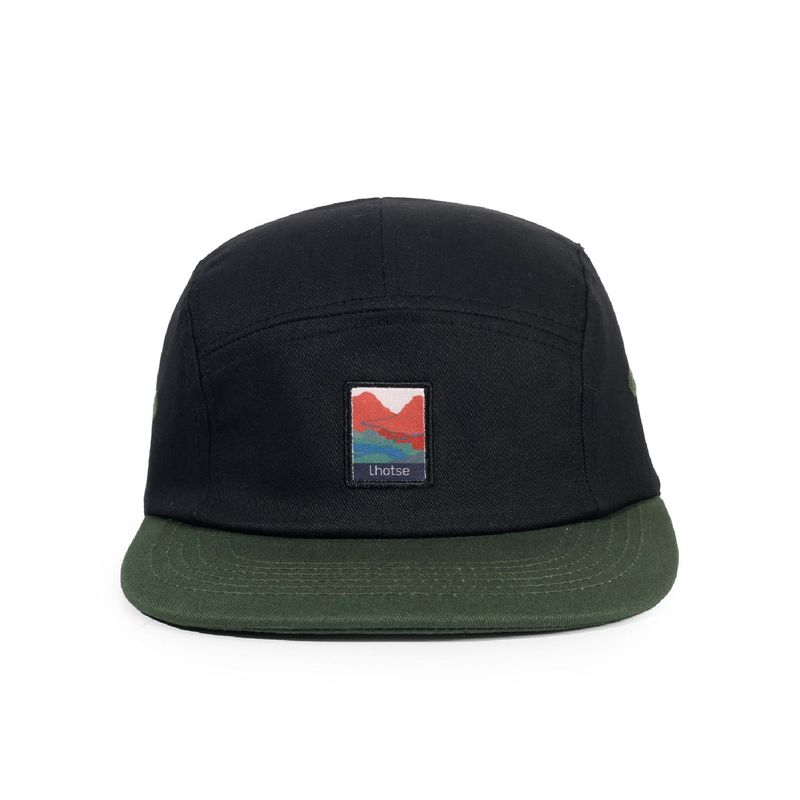 LHOTSE - Jockey Wave Algodón Black/Green Unisex Lhotse