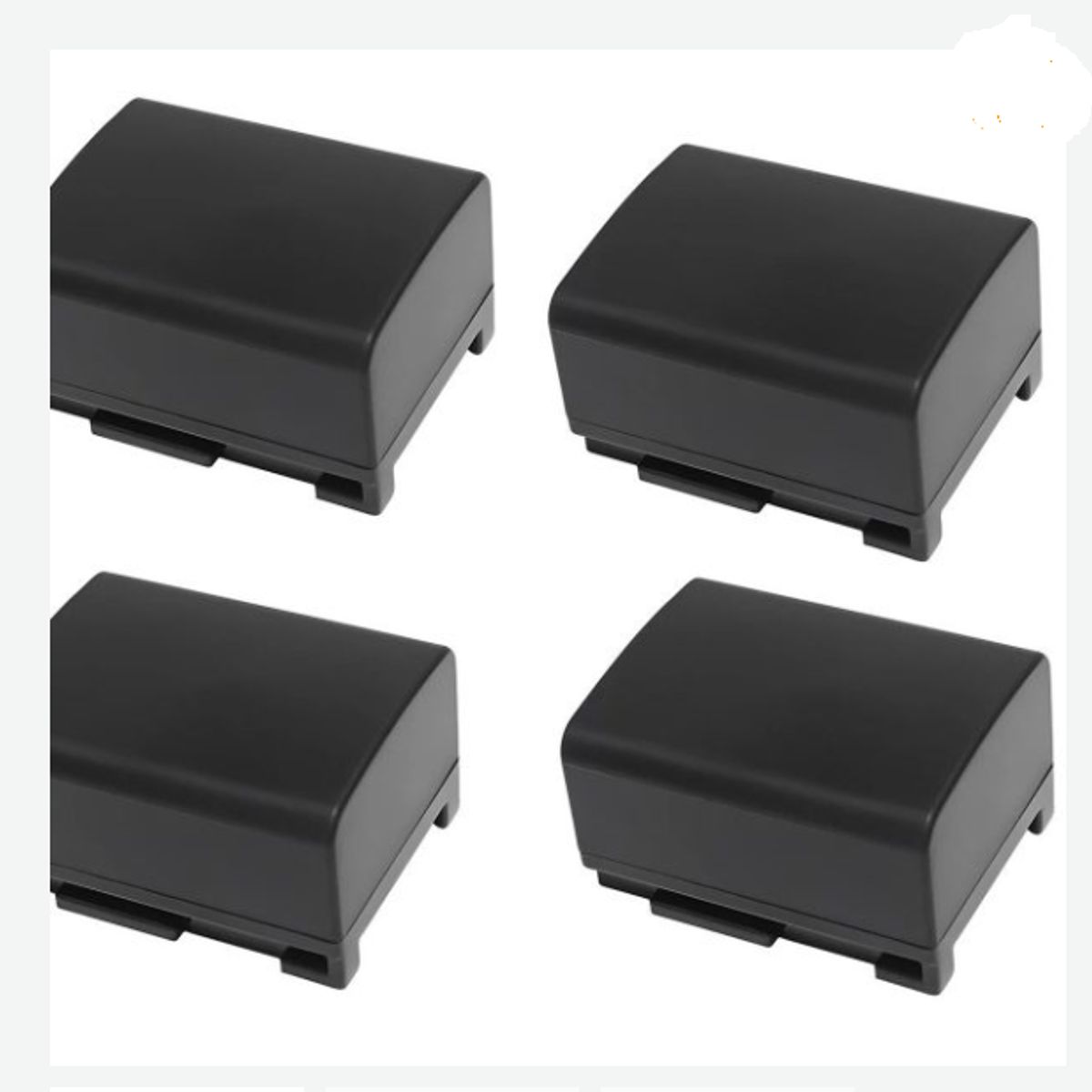 GENERICO - 4 BATERÍAS BP-808 CANON ALTERNATIVA