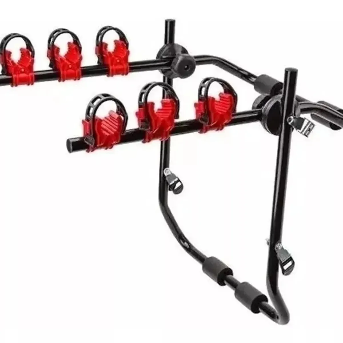 GENERICO - Porta Bicicletas Para Autos Con 3 Soportes
