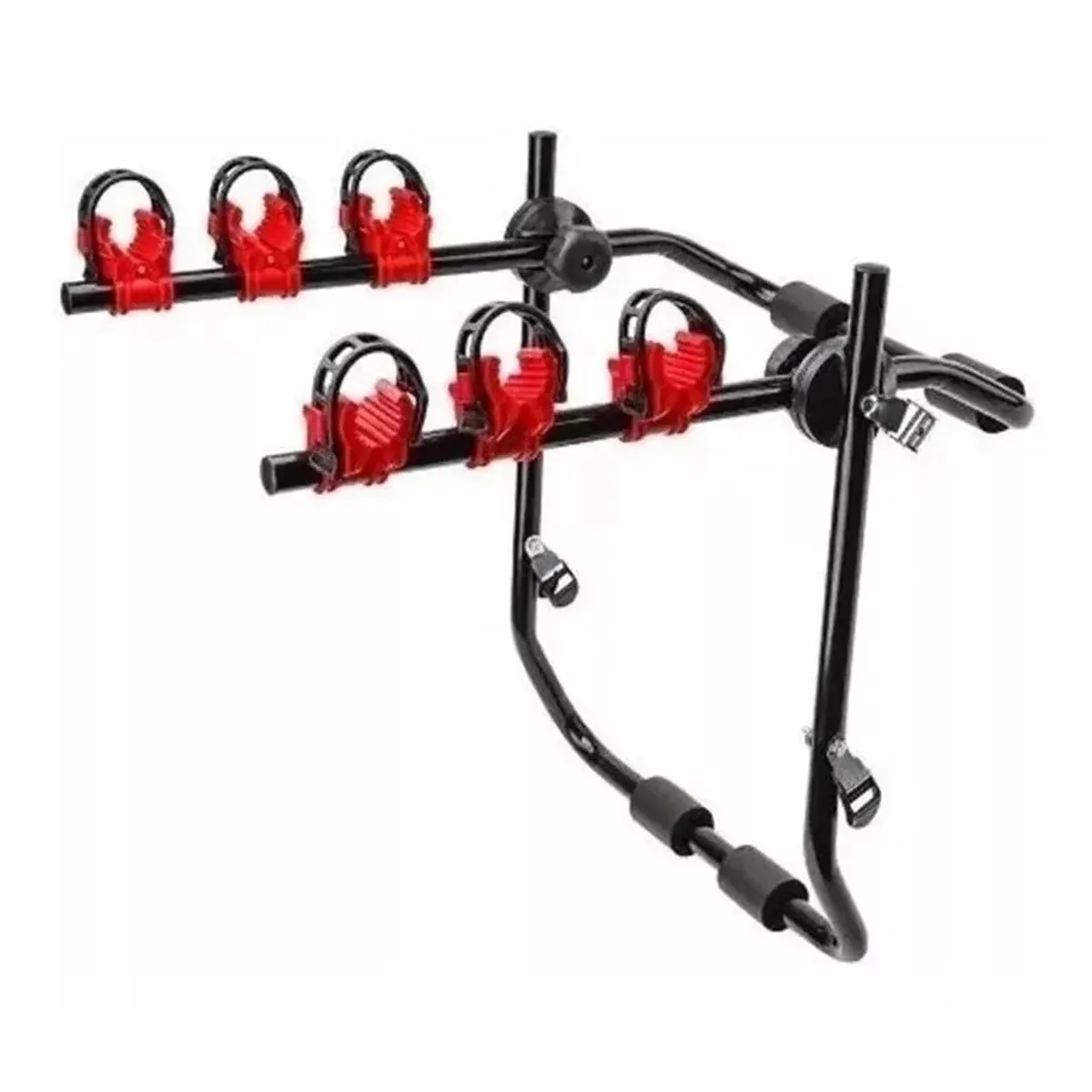 GENERICO - Porta Bicicletas Para Autos Con 3 Soportes