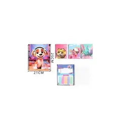 GENERICO - Cuaderno Universitario Animales 100 Hojas 7 7 Mm