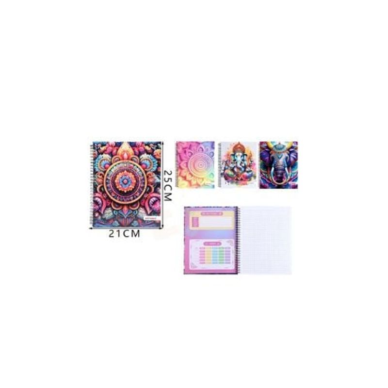 GENERICO - Cuaderno Universitario Magic Universe 100 Hojas 7 7 Mm