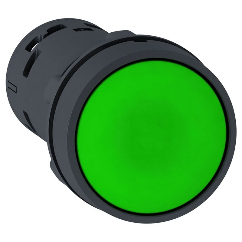 SCHNEIDER ELECTRIC - Pulsador 22mm monolitico circular verde NA Schneider