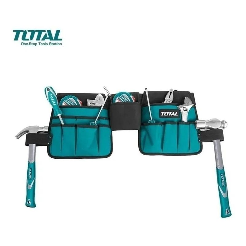 TOTAL - Coleto Cinturon Carpintero Portaherramienta Total Tht16p2031