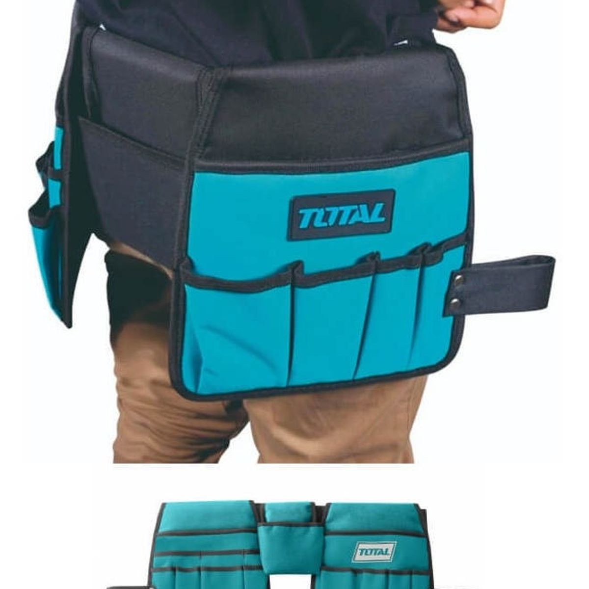 TOTAL - Coleto Cinturon Carpintero Portaherramienta Total Tht16p2031