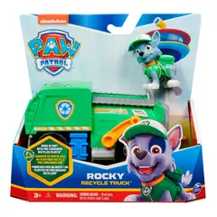 PAW PATROL - Vehículo Sostenible Rocky Con Figura