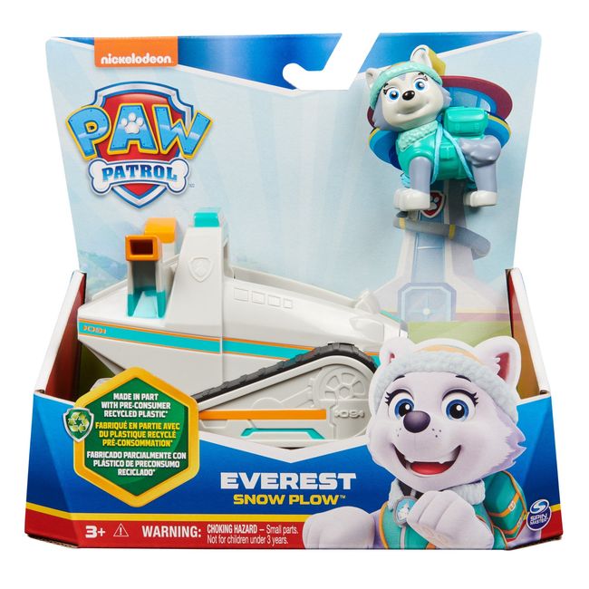 PAW PATROL - Vehículo Sostenible Everest Con Figura Paw Patrol
