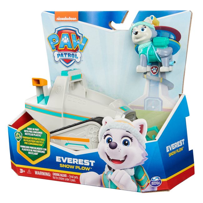 PAW PATROL - Vehículo Sostenible Everest Con Figura Paw Patrol