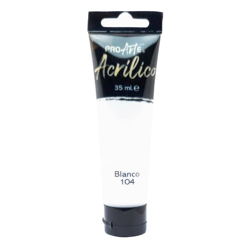 PROARTE - Acrilico Tubo 35 Ml Blanco Proarte