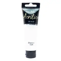 PROARTE - Acrilico Tubo 35 Ml Blanco