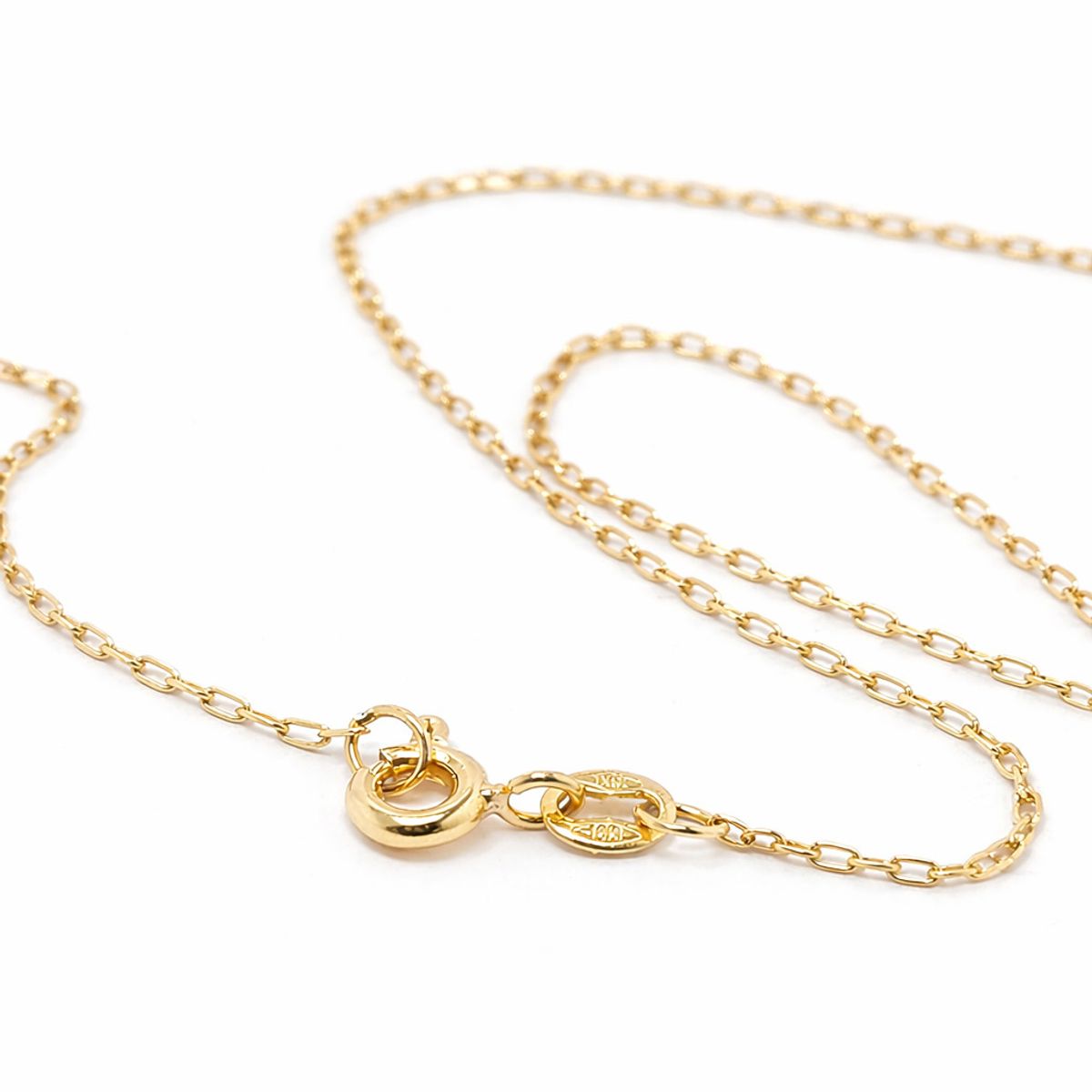 JOYAS MYTOKE - Cadena De Oro 18 Kilates 60cm Eslabon Hombre Muje