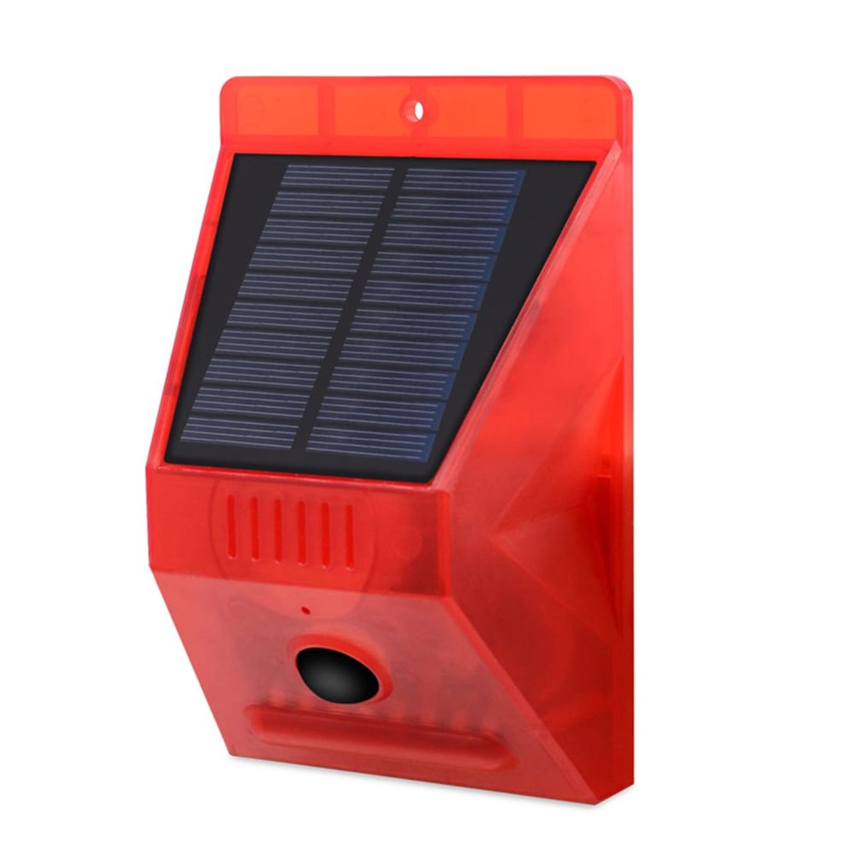 YI SOLAR - Luz De Seguridad - Alarma Luz Roja - Sensor De Movimiento