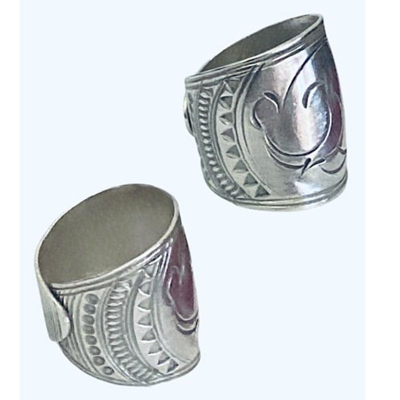 GENERICO - ANILLO AJUSTABLE PLATA 950 NACIONAL #17-19