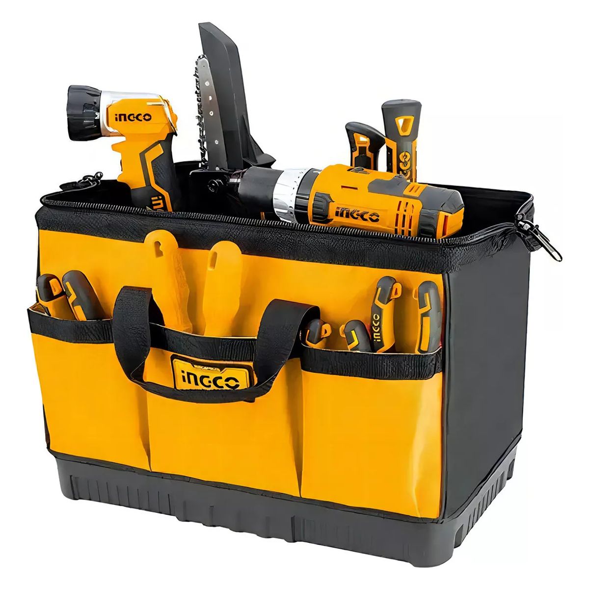 INGCO - Bolso De Herramientas Base Firme Ingco 16 PLG Htbg07