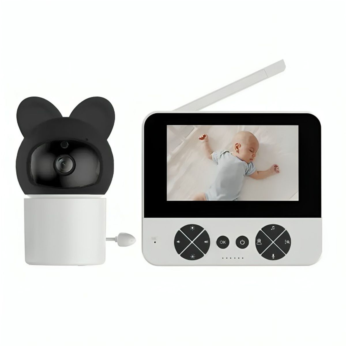 OEM - Cámara Monitor Vigilancia Nocturna Para Bebes Con Micrófono