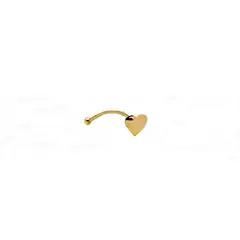 JOYAS MYTOKE - Piercing Nariz Oro 18 Kilates Corazon Unisex